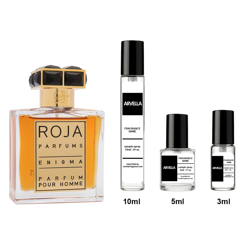 Roja Enigma Pour Homme Parfum Sample 5ml Spray - Arvella Fragrance